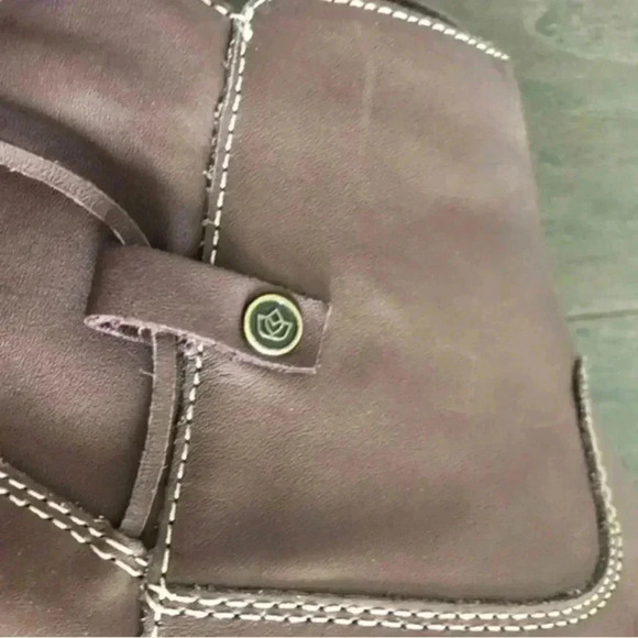 NWOT Spenco Durango Leather Ankle Boots, zip side, French Roast Brown - Size 7.5 - Picture 6 of 9